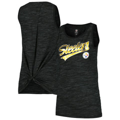 Women's Space Dye Active Tank Top - Pittsburgh Steelers Tops
