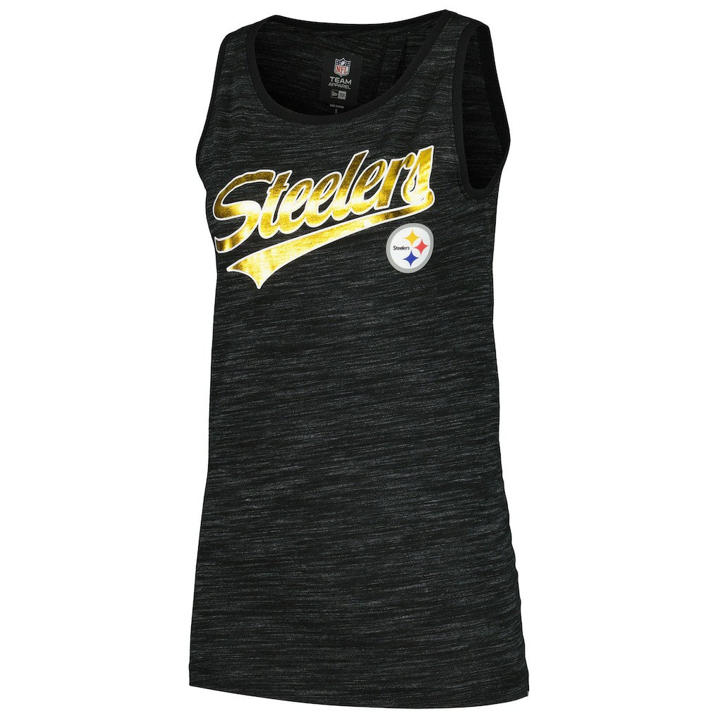 Women's Space Dye Active Tank Top - Pittsburgh Steelers Tops