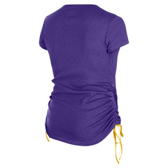 Women's Ruched Side T-Shirt - Minnesota Vikings T-shirts