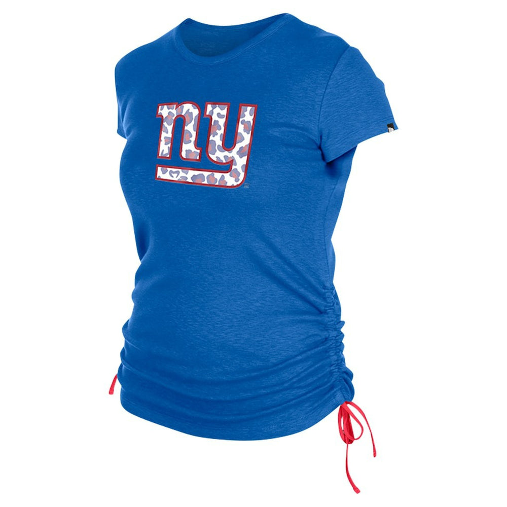 Women's Ruched Side T-Shirt - New York Giants T-shirts