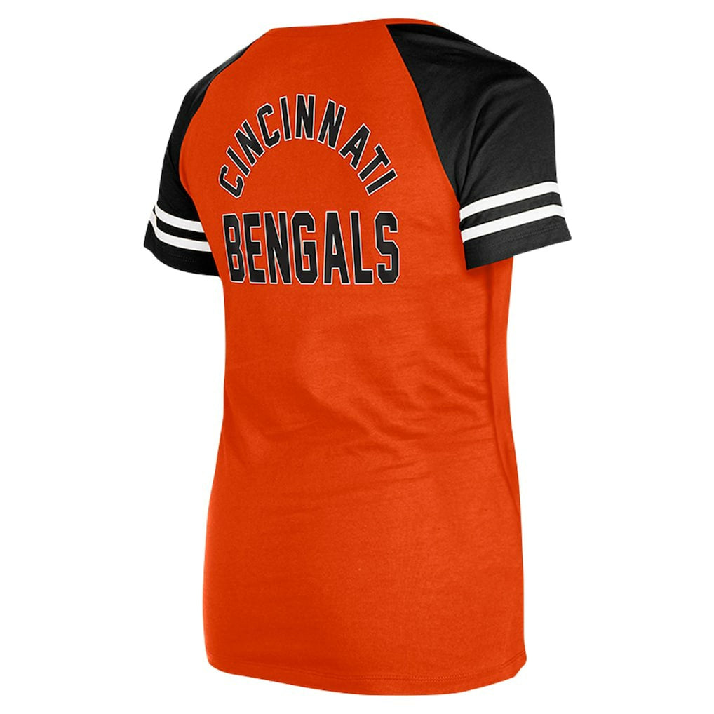 Women's Lace-Up Raglan T-Shirt - Cincinnati Bengals T-shirts