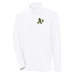 White Athletics Antigua Hunk Quarter-Zip Pullover Top