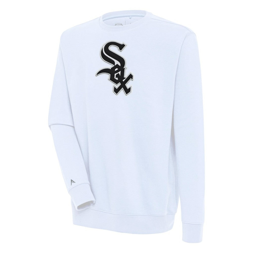 White Chicago White Sox Antigua Victory Pullover Sweatshirt
