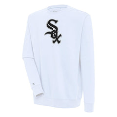 White Chicago White Sox Antigua Victory Pullover Sweatshirt