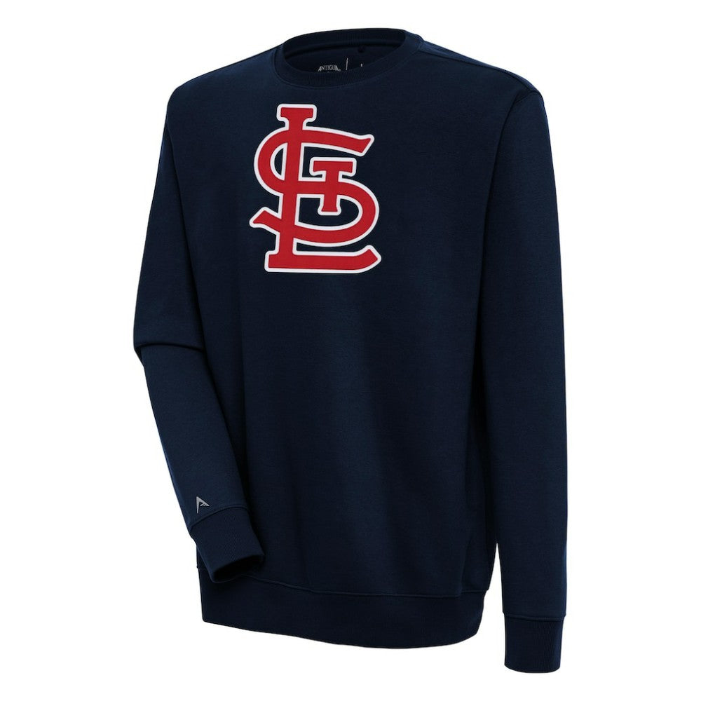 Navy St. Louis Cardinals Antigua Victory Pullover Sweatshirt