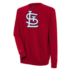Red St. Louis Cardinals Antigua Victory Pullover Sweatshirt