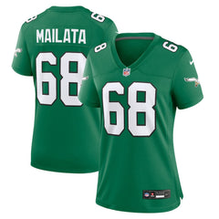Jordan Mailata  Women's Alternate Game Jersey - Philadelphia Eagles Jerseys