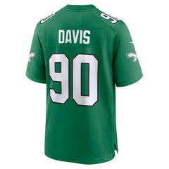 Jordan Davis  Alternate Game Jersey - Philadelphia Eagles Jerseys