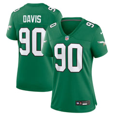 Jordan Davis  Women's Alternate Game Jersey - Philadelphia Eagles Jerseys