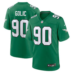 Mike Golic  Retired Player Alternate Game Jersey - Philadelphia Eagles Jerseys