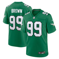Jerome Brown  Retired Player Alternate Game Jersey - Philadelphia Eagles Jerseys