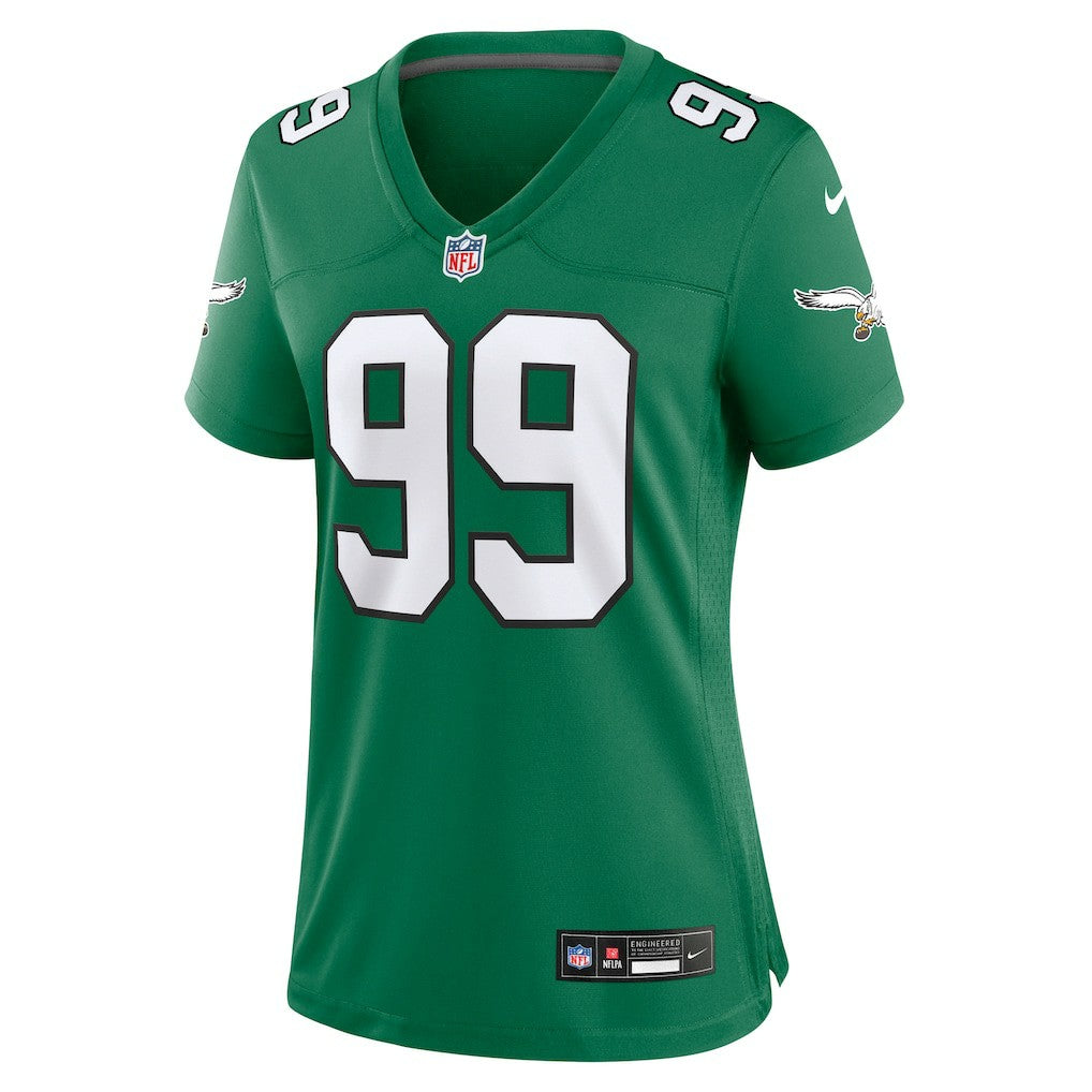 Jerome Brown  Women's Alternate Game Jersey - Philadelphia Eagles Jerseys
