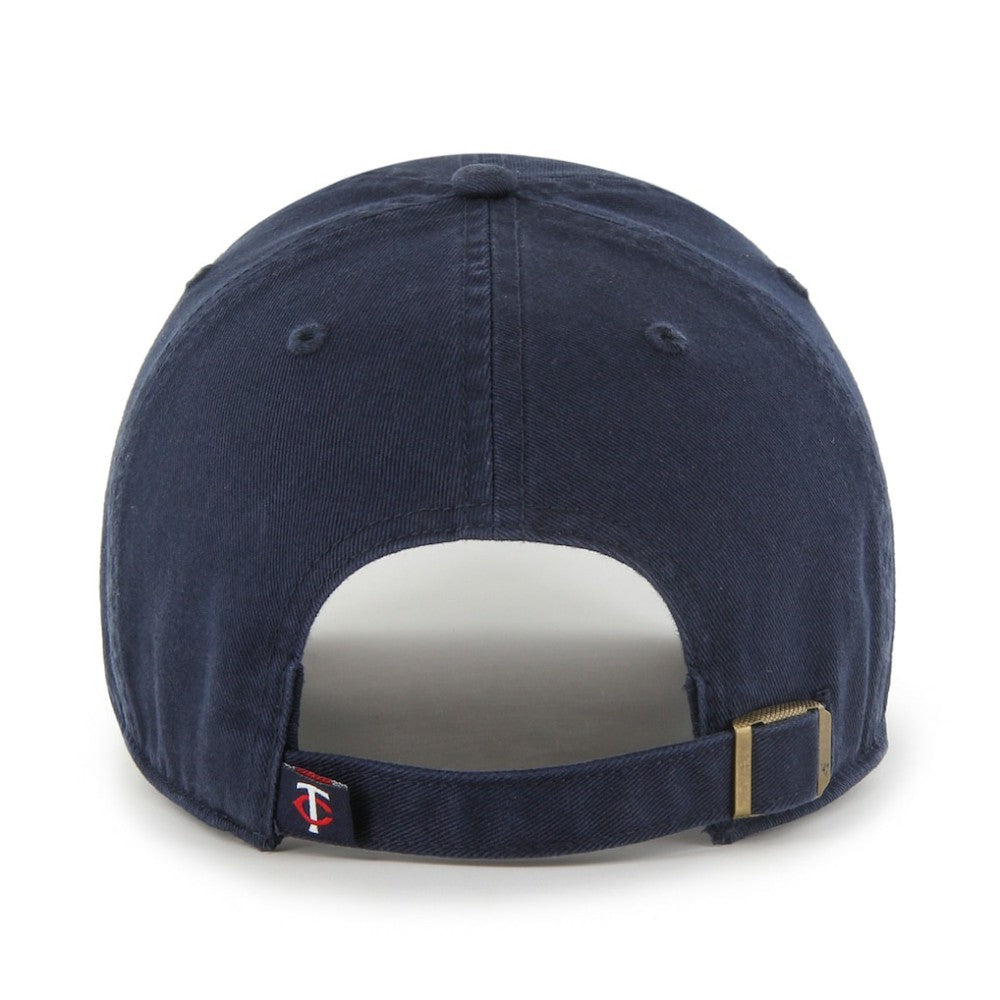 Navy Minnesota Twins '47 Youth Clean Up Adjustable Hat
