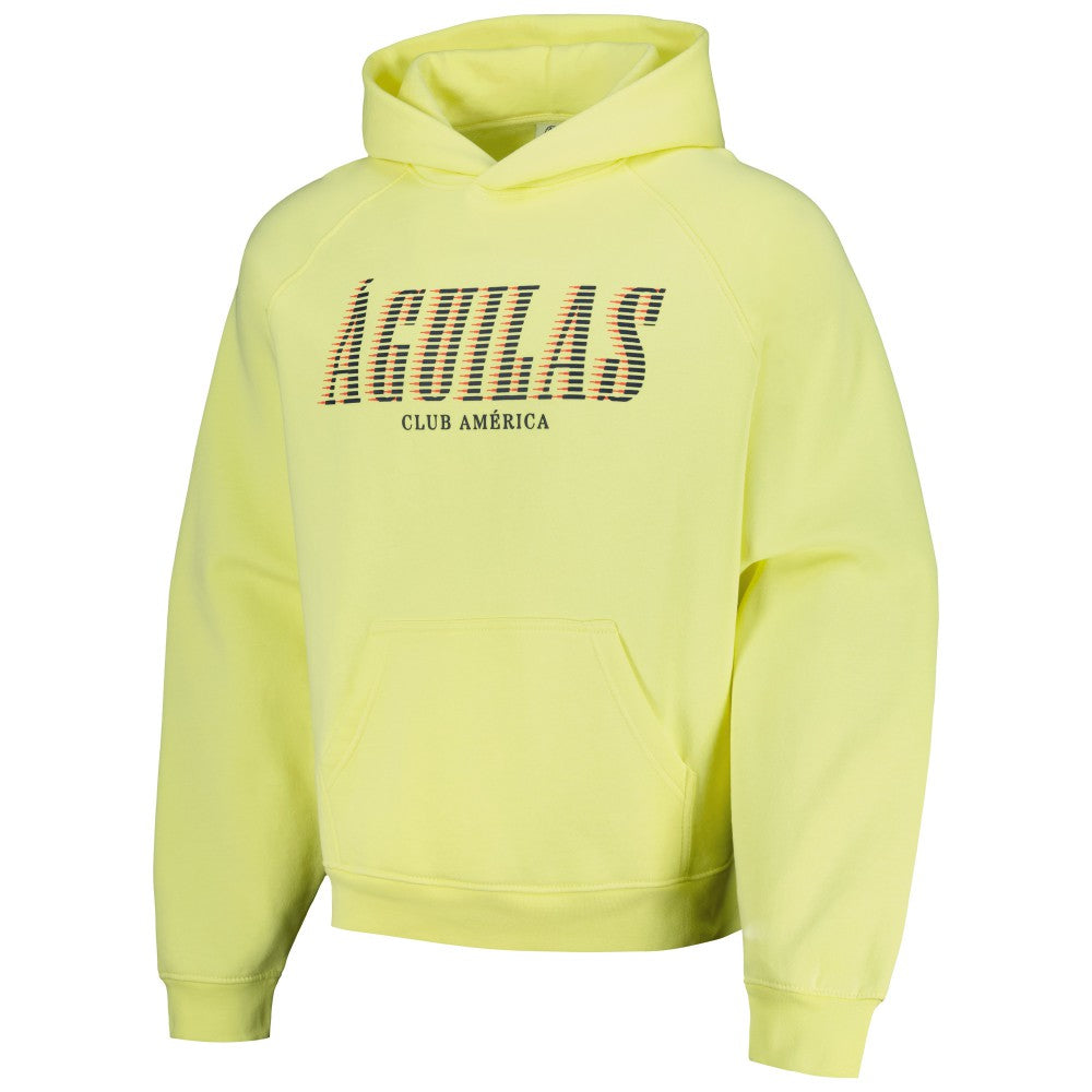 Club America Team Oversized Raglan Pullover Hoodie