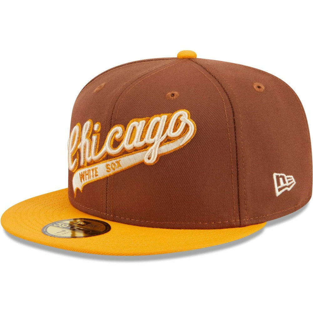Brown Chicago White Sox New Era Tiramisu  59FIFTY Fitted Hat