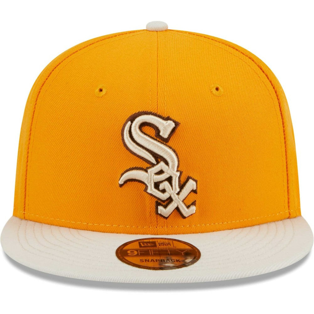 Gold Chicago White Sox New Era Tiramisu  9FIFTY Snapback Hat