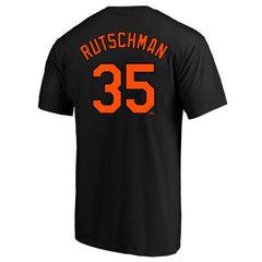 Black Adley Rutschman Baltimore Orioles Fanatics Big & Tall Name & Number T-Shirt
