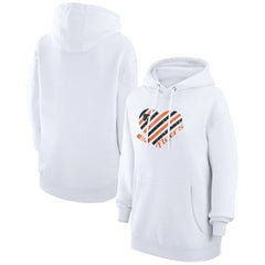 NHL Philadelphia Flyers G-III 4Her by Carl Banks Women's Heart Pullover Hoodie