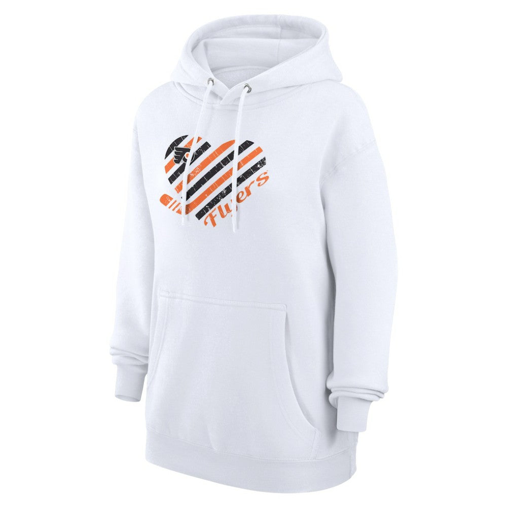 NHL Philadelphia Flyers G-III 4Her by Carl Banks Women's Heart Pullover Hoodie