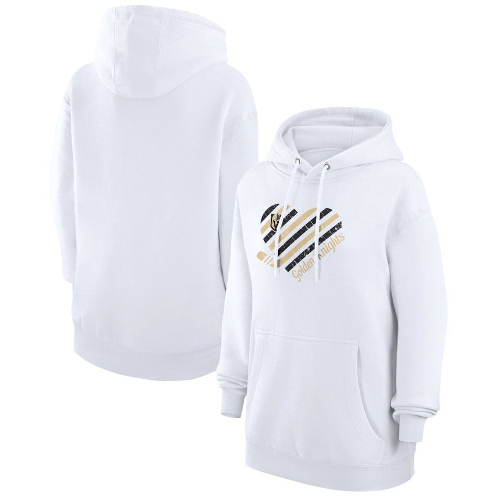 NHL Vegas Golden Knights G-III 4Her by Carl Banks Women's Heart Pullover Hoodie