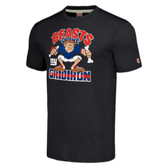 Homage Unisex Monsters of the Gridiron Halloween Tri-Blend T-Shirt - New York Giants T-shirts
