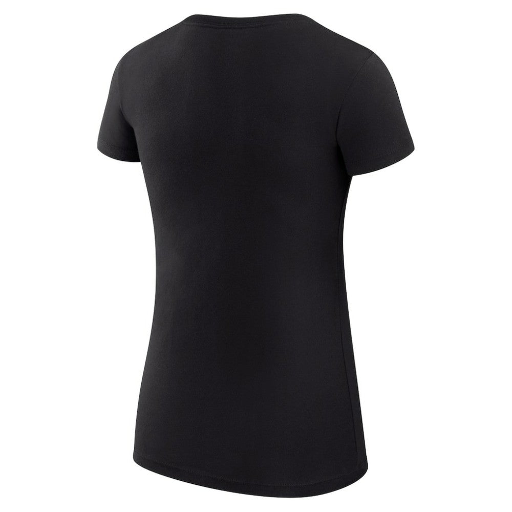 Black Chicago White Sox G-III 4Her by Carl Banks Women's Super-Slim Fit Lightweight Filigree Team T-Shirt