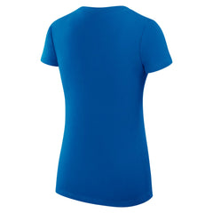Royal Kansas City Royals G-III 4Her by Carl Banks Women's Super-Slim Fit Lightweight Team Graphic V-Neck T-Shirt