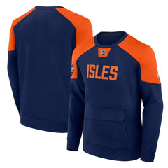 NHL New York Islanders Fanatics 2024 NHL Stadium Series Authentic Pro Fleece Logo Pullover Sweatshirt