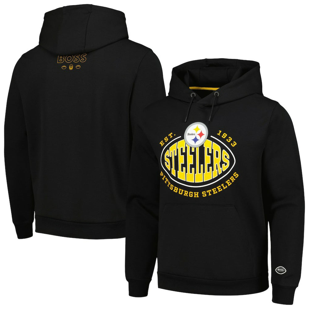 BOSS X NFL Touchback Pullover Hoodie - Pittsburgh Steelers Hoodies