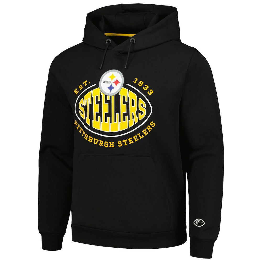 BOSS X NFL Touchback Pullover Hoodie - Pittsburgh Steelers Hoodies