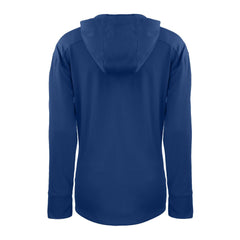 Royal Kansas City Royals Cutter & Buck Women's Daybreak Eco Recycled Half-Zip Hoodie
