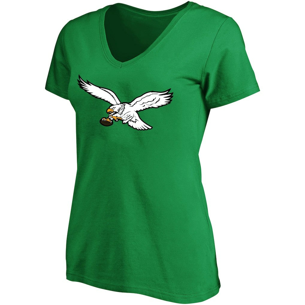 Jalen Hurts  Women's Plus Size Fair Catch Name & Number Scoop Neck T-Shirt - Philadelphia Eagles T-shirts