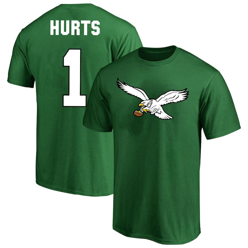 Jalen Hurts  Big & Tall Player Name & Number T-Shirt - Philadelphia Eagles T-shirts