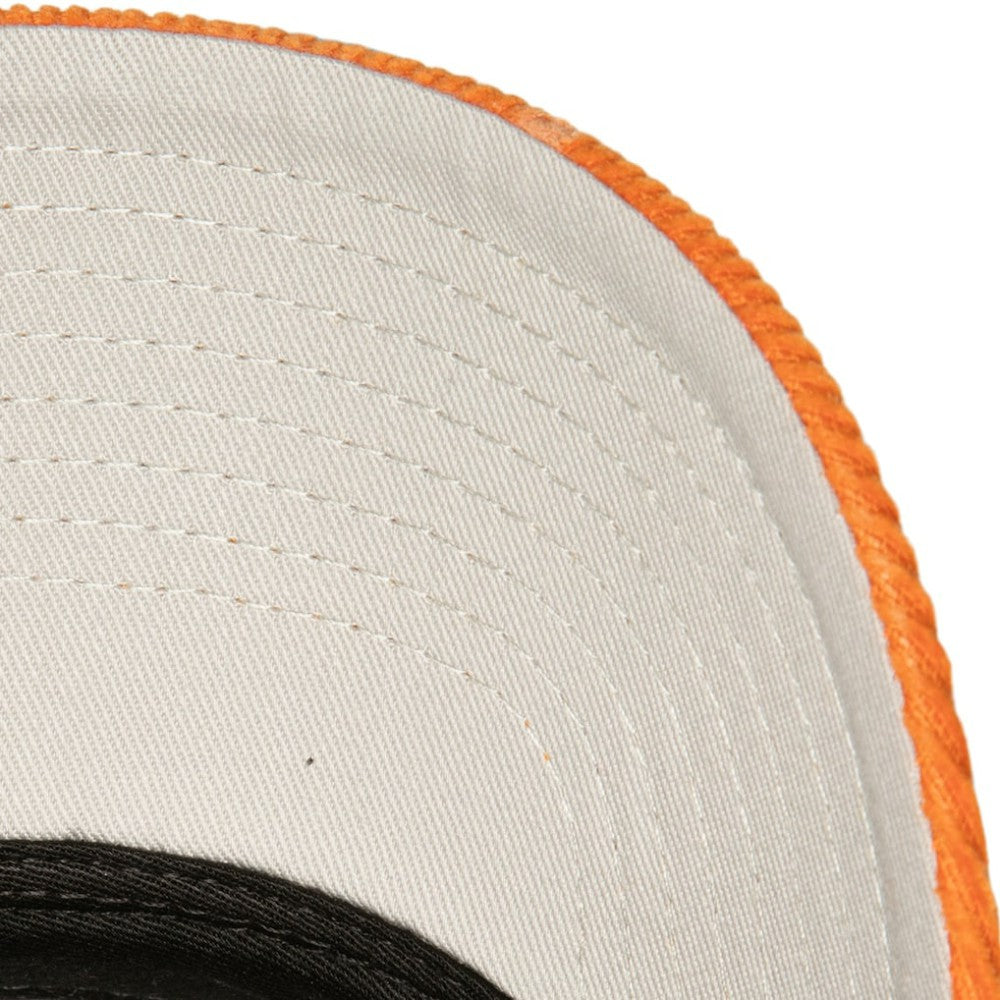 Navy/Orange Houston Astros Mitchell & Ness Corduroy Pro Snapback Hat