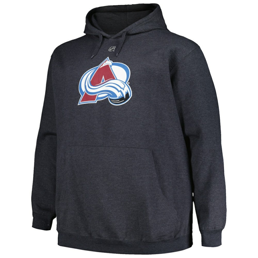 NHL Nathan MacKinnon Colorado Avalanche Profile Big & Tall Name & Number Pullover Hoodie