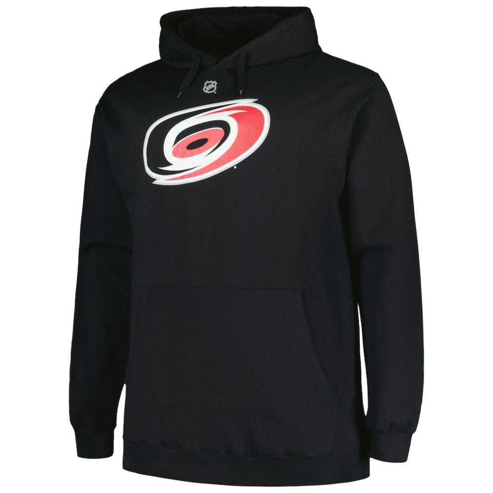 NHL Sebastian Aho Carolina Hurricanes Profile Big & Tall Name & Number Pullover Hoodie
