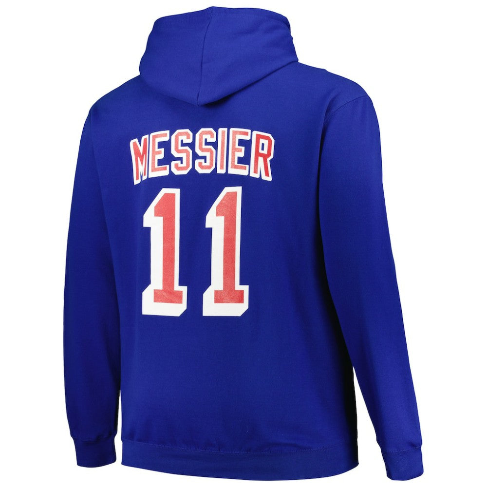 NHL Mark Messier New York Rangers Mitchell & Ness Name & Number Pullover Hoodie