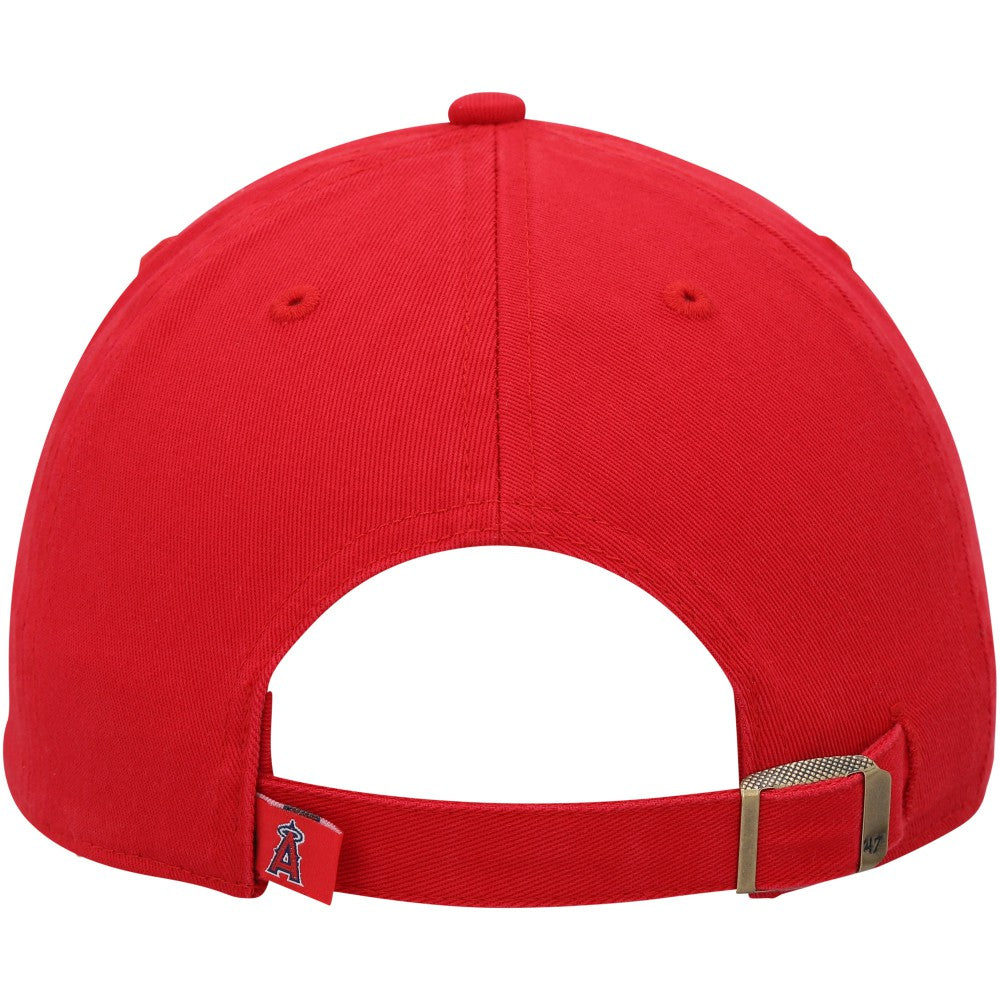 Red Los Angeles Angels '47 Youth Clean Up Adjustable Hat