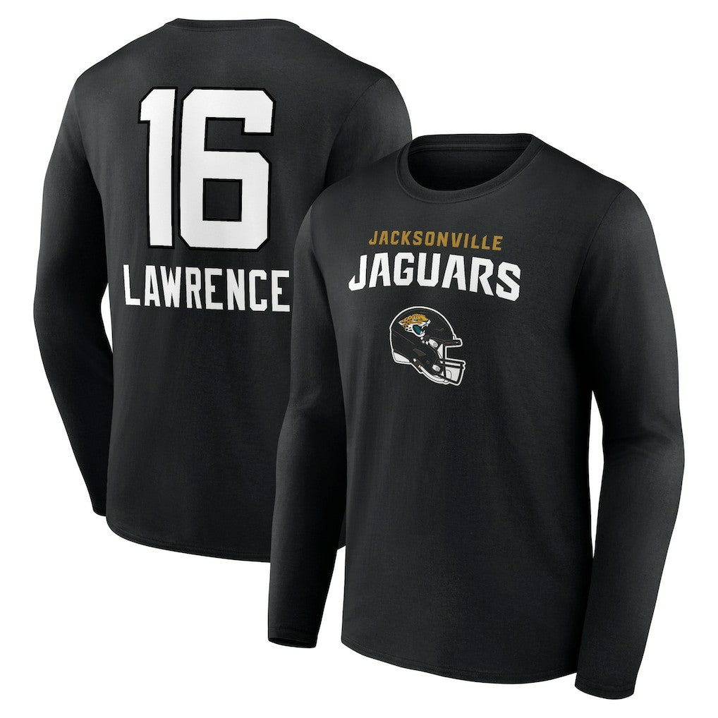 Trevor Lawrence  Team Wordmark Long Sleeve T-Shirt - Jacksonville Jaguars T-shirts