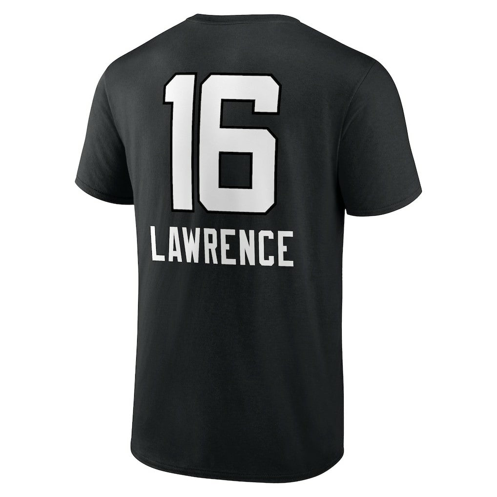 Trevor Lawrence  Team Wordmark Name & Number T-Shirt - Jacksonville Jaguars T-shirts