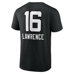 Trevor Lawrence  Team Wordmark Name & Number T-Shirt - Jacksonville Jaguars T-shirts