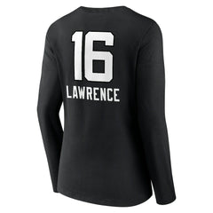 Trevor Lawrence  Women's Team Wordmark Long Sleeve V-Neck T-Shirt - Jacksonville Jaguars T-shirts