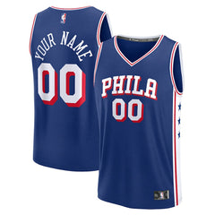 Fanatics Philadelphia 76ers Fast Break Custom Jersey