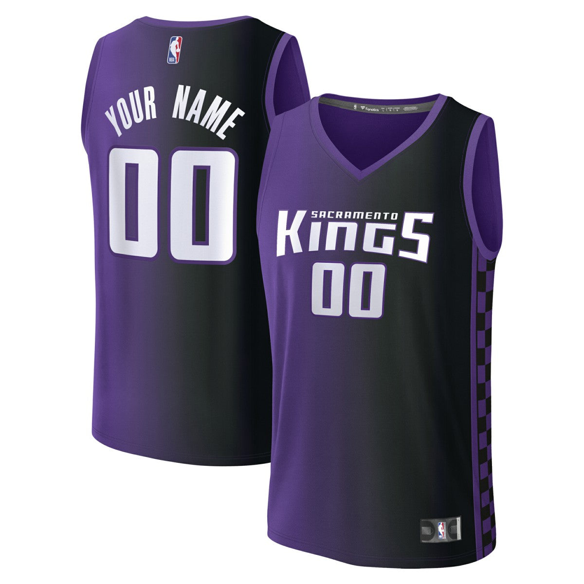 Fanatics Sacramento Kings Fast Break Custom Jersey