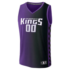 Fanatics Sacramento Kings Youth Fast Break Custom Replica Jersey