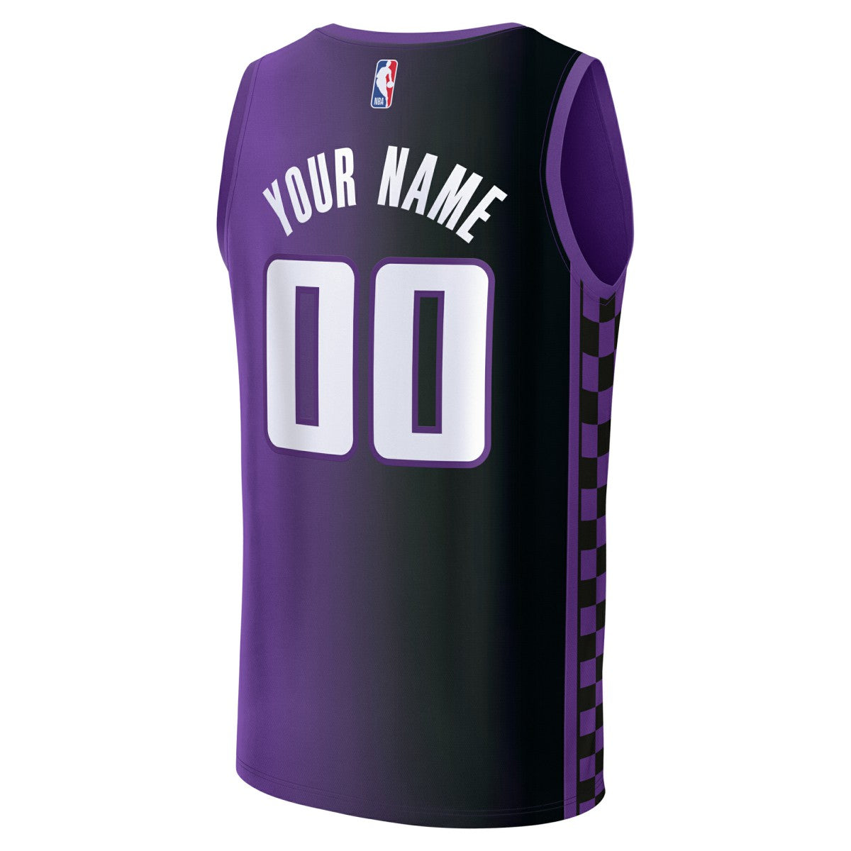 Fanatics Sacramento Kings Youth Fast Break Custom Replica Jersey