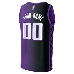Fanatics Sacramento Kings Youth Fast Break Custom Replica Jersey