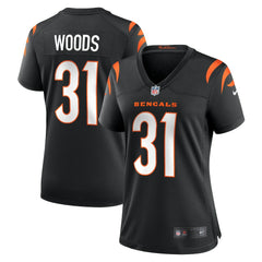 Ickey Woods  Women's Retired Player Game Jersey - Cincinnati Bengals Jerseys