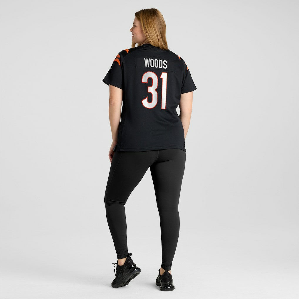 Ickey Woods  Women's Retired Player Game Jersey - Cincinnati Bengals Jerseys