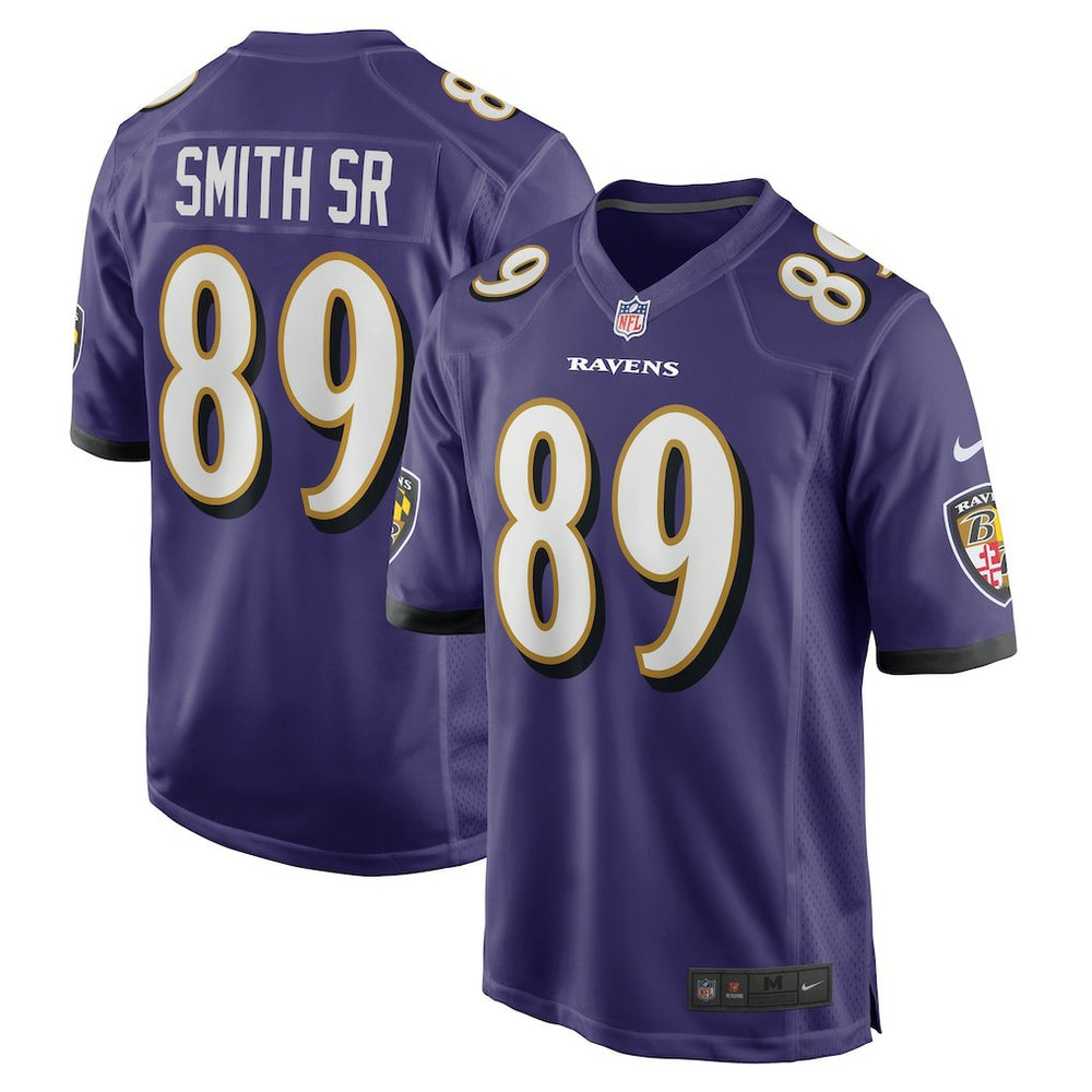 Steve Smith Sr.  Retired Player Game Jersey - Baltimore Ravens Jerseys